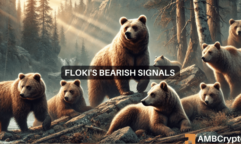 Bearish trends could push FLOKI to $0.00017 – Here’s why