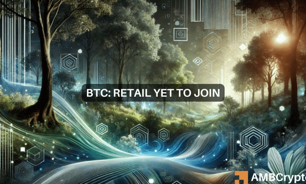 Bitcoin: How retail participation is keeping BTC away from $100K