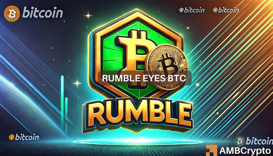 Bitcoin: Rumble stock rallies 9% as founder mulls adding BTC to treasury