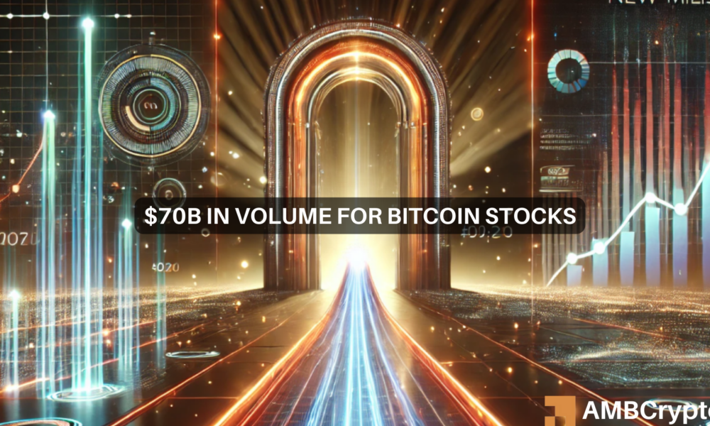 Bitcoin stocks drive $70B surge: A game-changer for BTC?