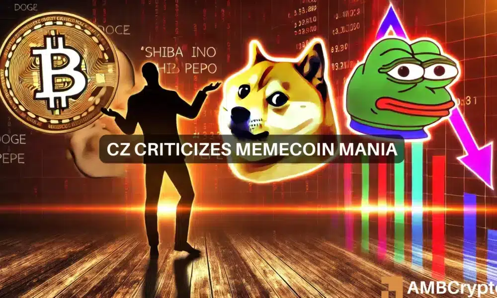 CZ slams meme frenzy: “Memecoins are getting a little weird now”