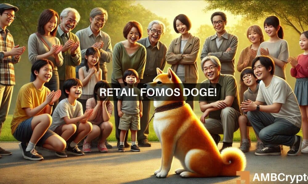 Dogecoin’s surge in retail FOMO: Can a dip fuel DOGE past $1?