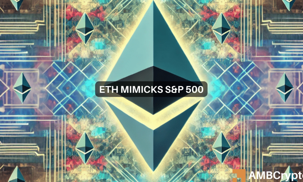 Ethereum mimics S&P 500: Does that mean a 3x surge is likely?