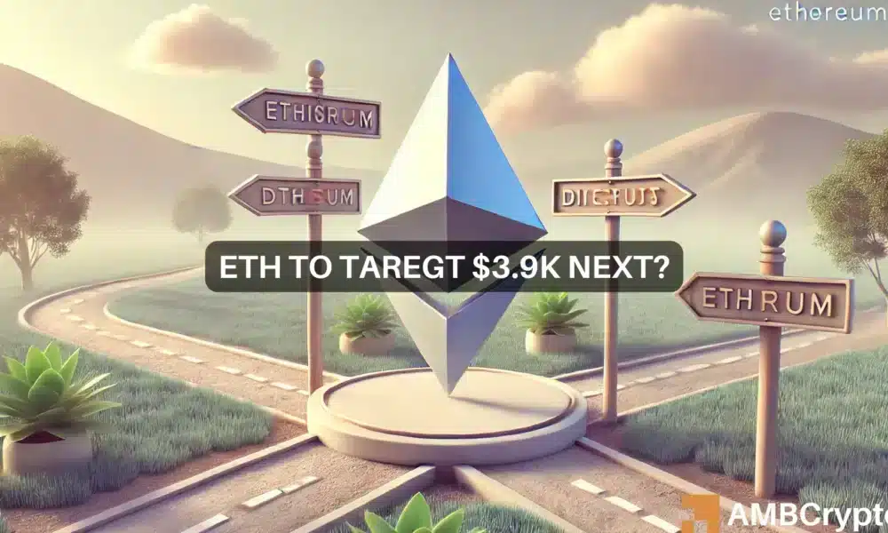 Ethereum’s next big move: Is $3,900 on the horizon if $3,600 breaks?