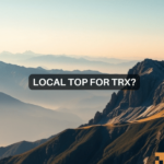 Is TRX at a local top? What the Sharpe ratio tells about its future