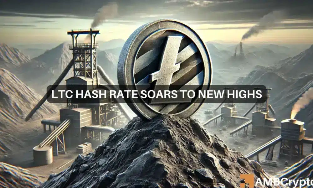 Litecoin’s hash rate hits new high – Will it push LTC higher?