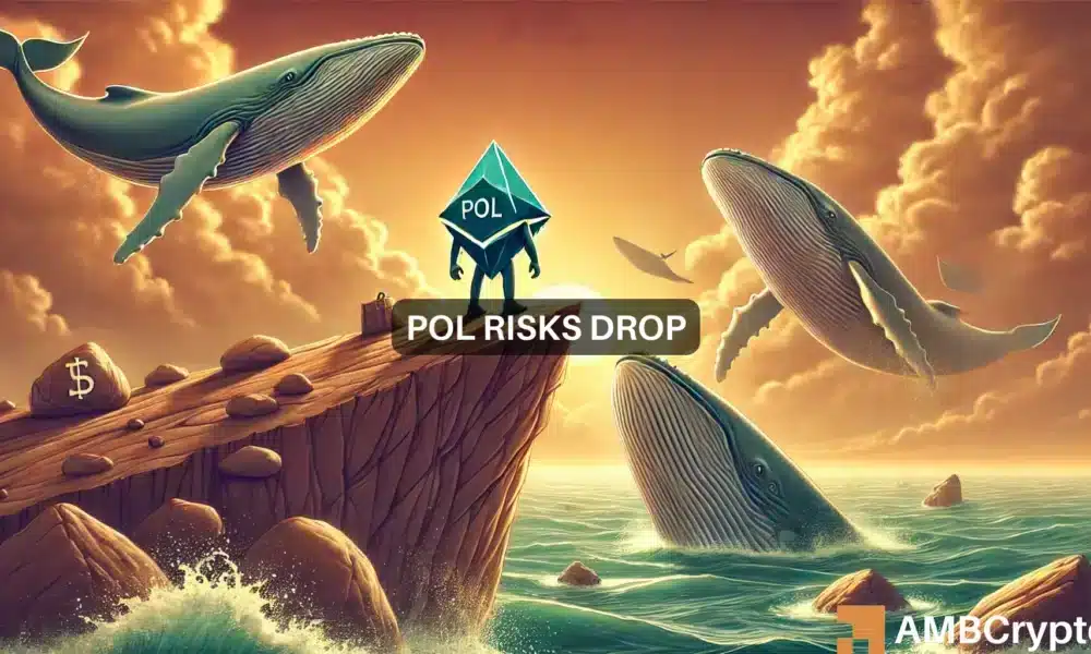 POL risks dropping to $0.20 as whale sell-offs intensify