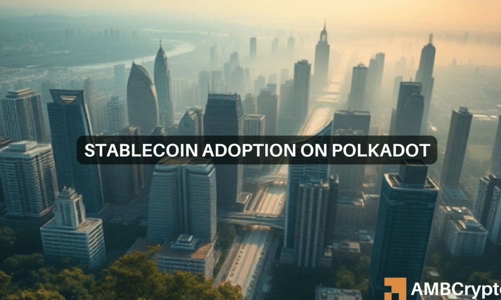 Rising stablecoin adoption on Polkadot: Is it enough to drive DOT prices?