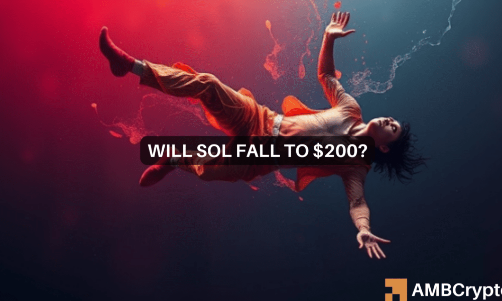 Solana: Will SOL drop to $200 after THIS bearish pattern emerges?