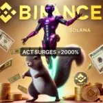 Solana memecoins surge: ACT and PNUT skyrocket after Binance listing