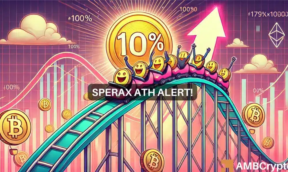 Sperax crypto soars 100%, volumes surge 28x – Is ATH coming?