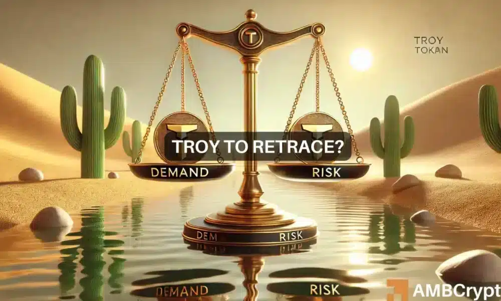 TROY token soars 80% in a day –  Should you brace for a correction?