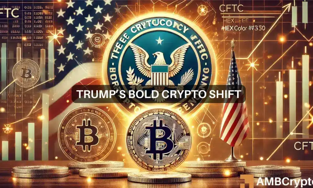 Trump eyes CFTC as lead crypto regulator in major industry overhaul