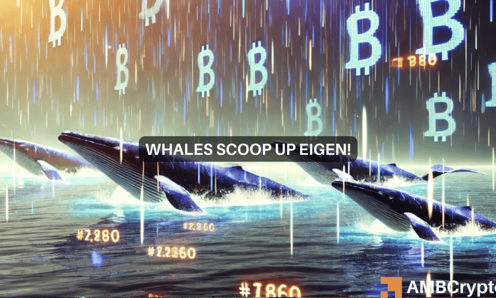 Whales accumulate EIGEN: Is this a sign of EigenLayer’s future rally?