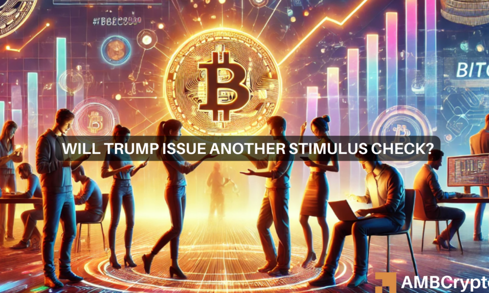 Will Donald Trump issue another stimulus check? What it means for crypto