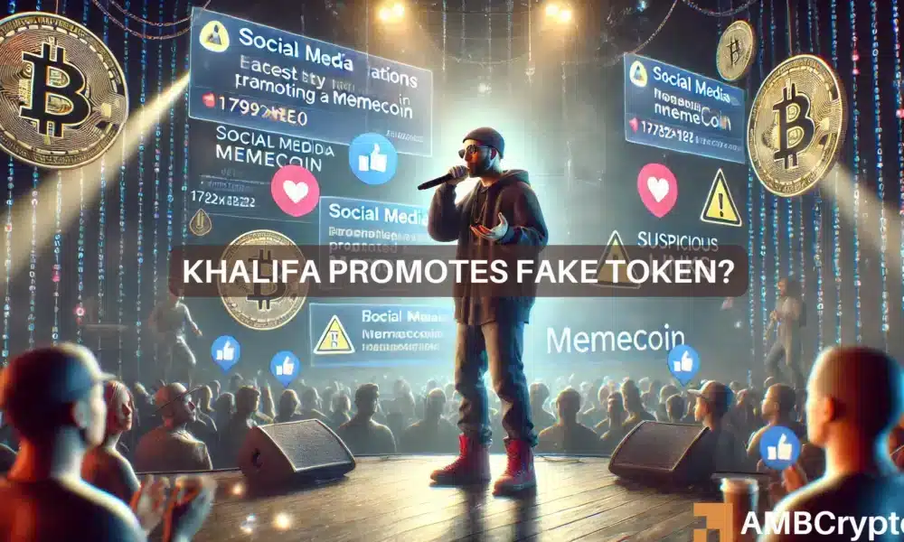 Wiz Khalifa’s hacked X account promotes fraudulent $WIZ memecoin