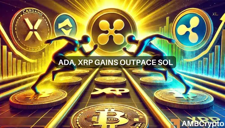 XRP, Cardano race ahead as legacy tokens fall behind: What’s happening?