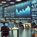 iShares Bitcoin Trust faces 4.5% drop amid institutional adjustments