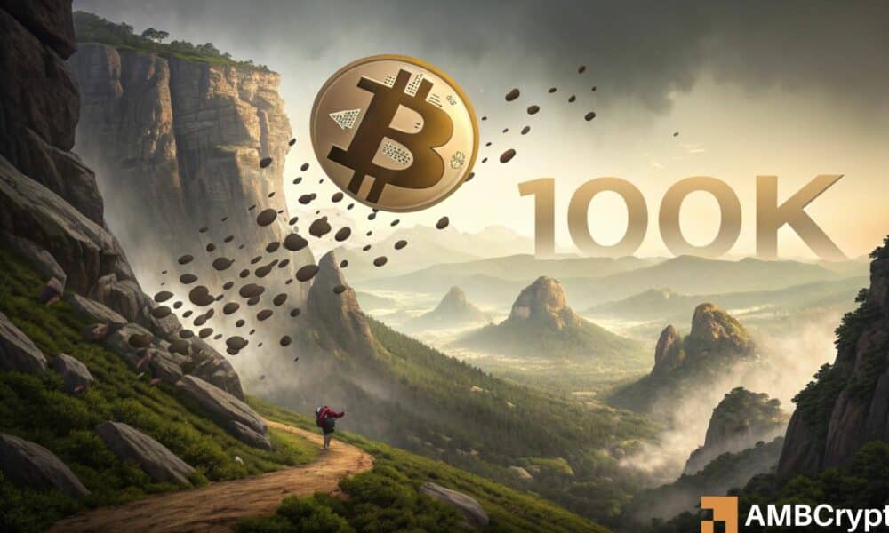 Bitcoin below $100K – How long before BTC climbs back to $108.5K?