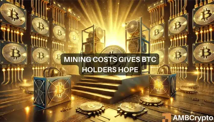 Bitcoin’s average mining costs and why a fall below $90K is NOT likely