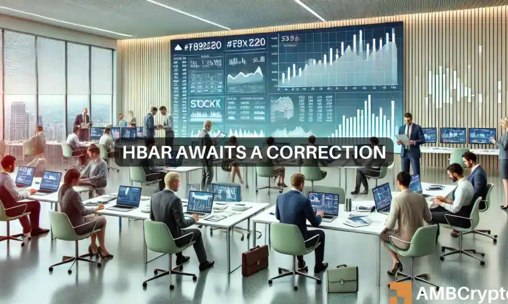 Hedera [HBAR] rallies 37% in a week, but signs point to $0.14 drop