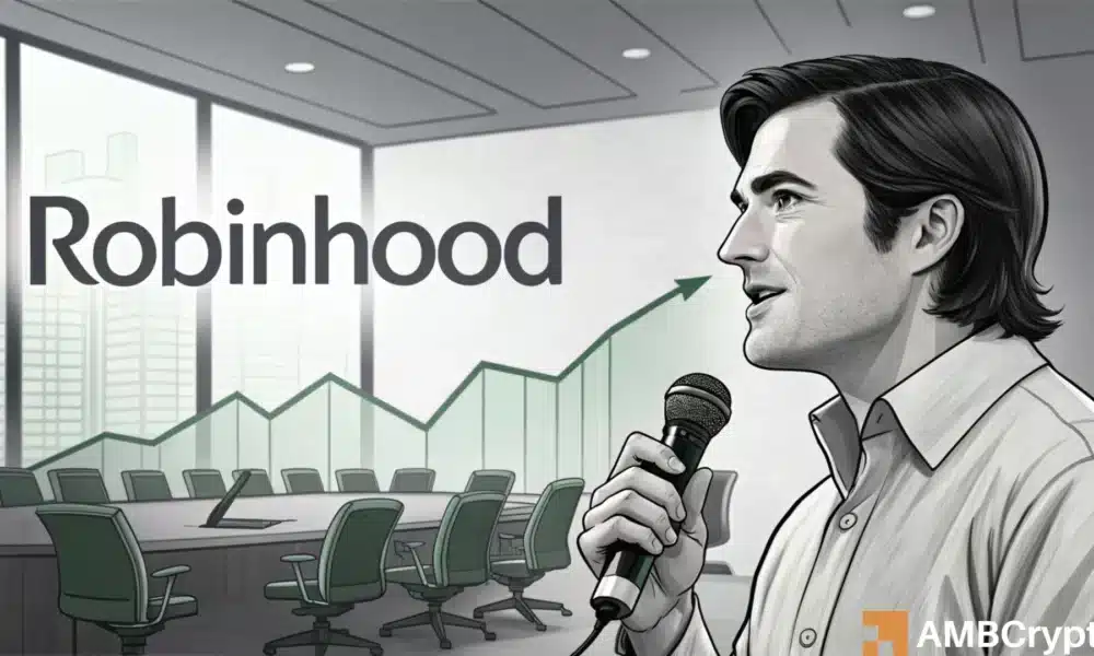 Robinhood CEO says ‘NO’ to Bitcoin as strategic asset, Details