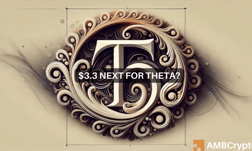 Theta surges 24% in 24 hours, hits 8-month high: Is $3.3 ahead?