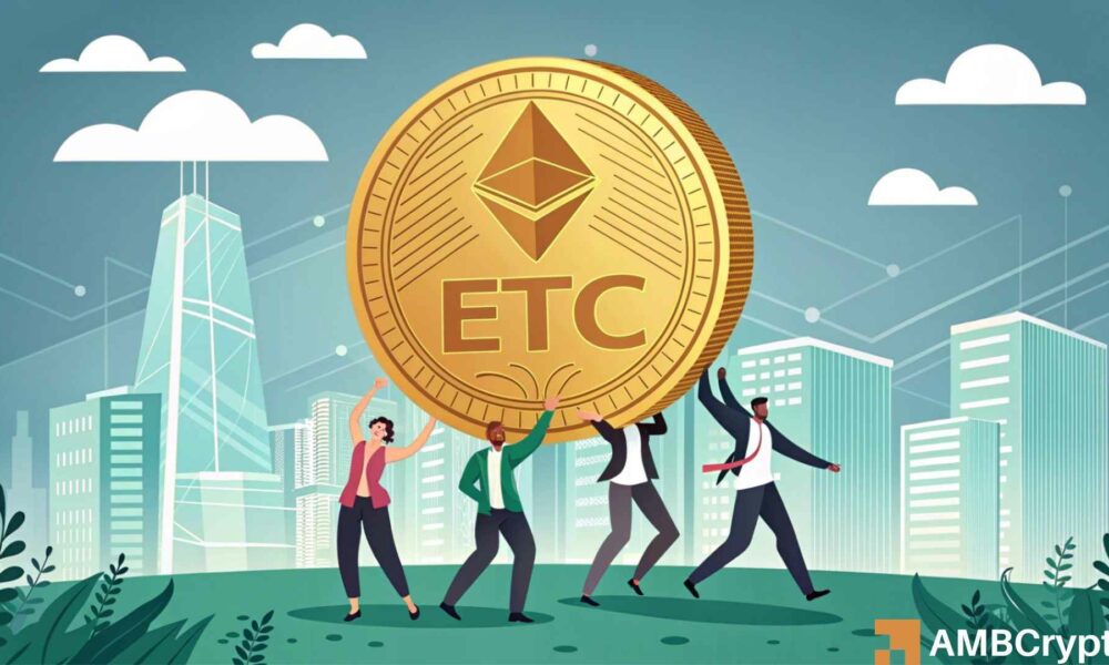 Why Ethereum Classic could be setting up for a 20% price jump