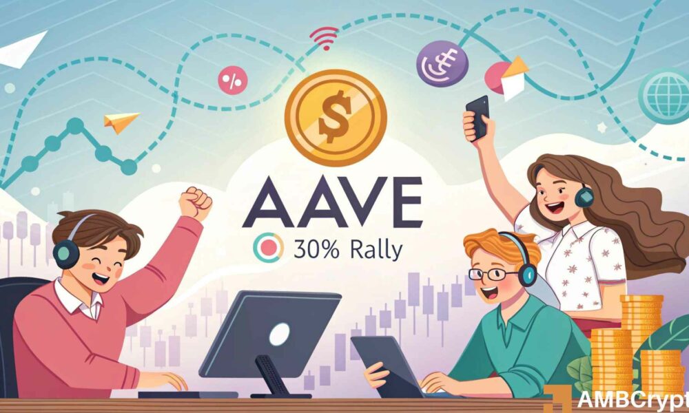 AAVE holds above THIS support – 30% rally may be in sight IF…