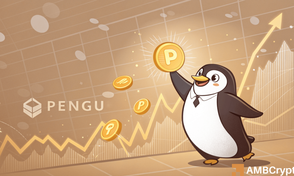 Can PENGU sustain its rally? Whale activity reveals…