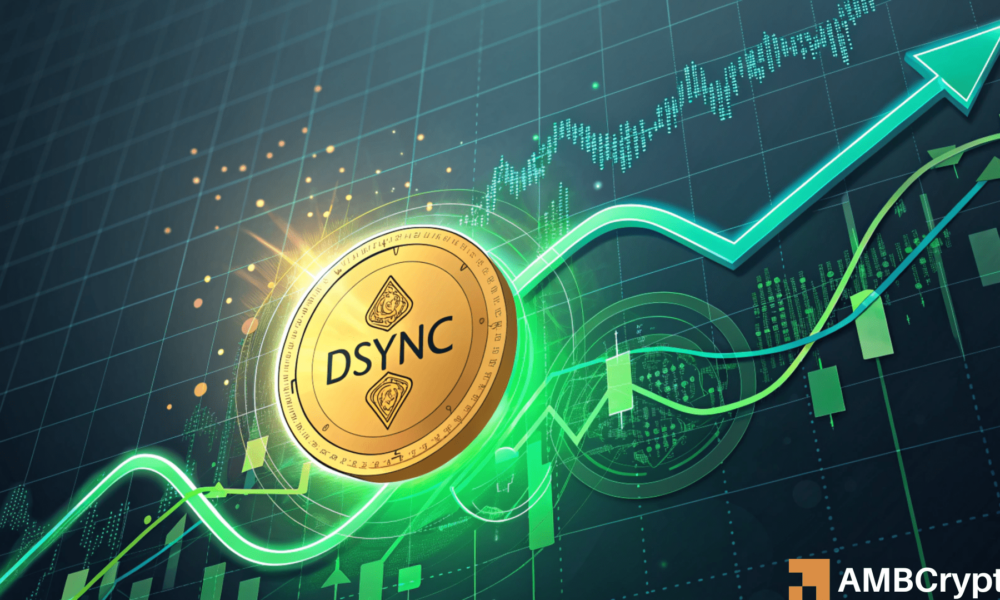 Destra crypto is up 70% in 7 days: Will DSYNC’s rally hit $0.60?