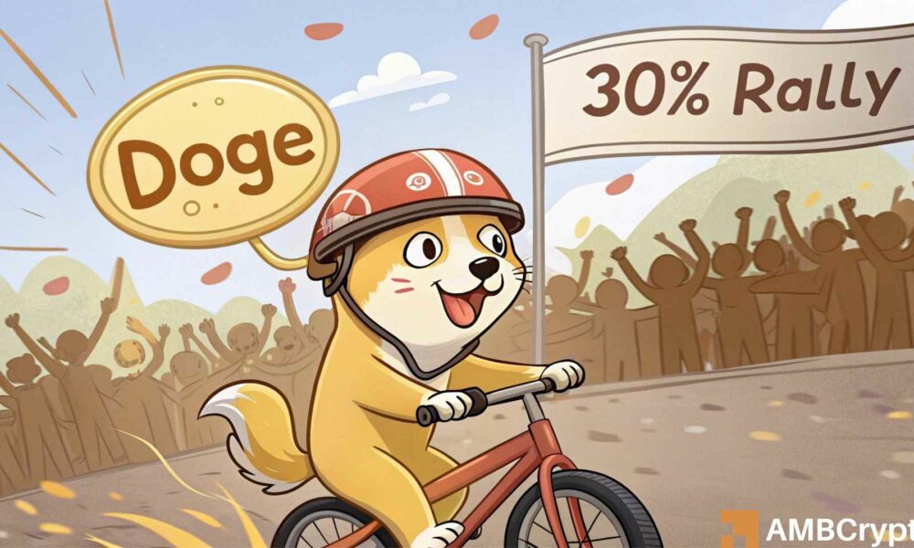 Dogecoin: Can THIS bullish pattern help DOGE hit $0.42?