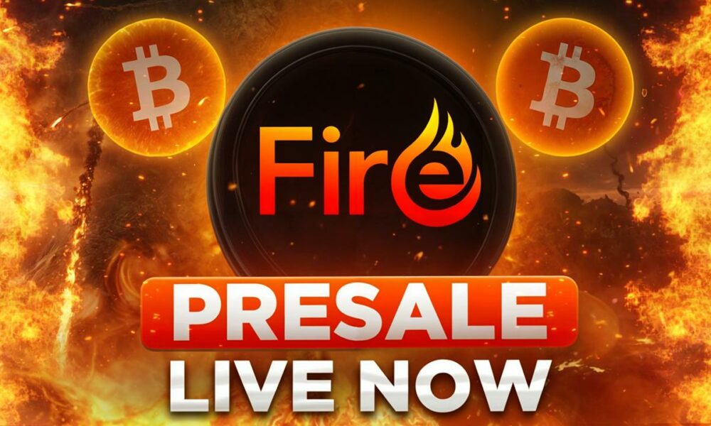 Fire Token Launches Presale for Tokenized Bitcoin Mining Operation in Canada