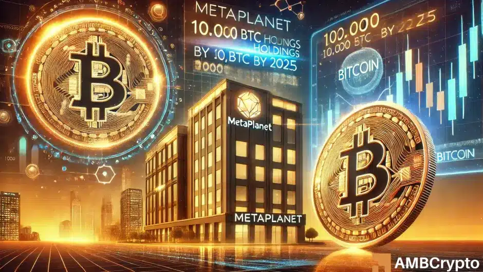 Metaplanet’s 2025 vision: CEO outlines plan to acquire 10,000 BTC