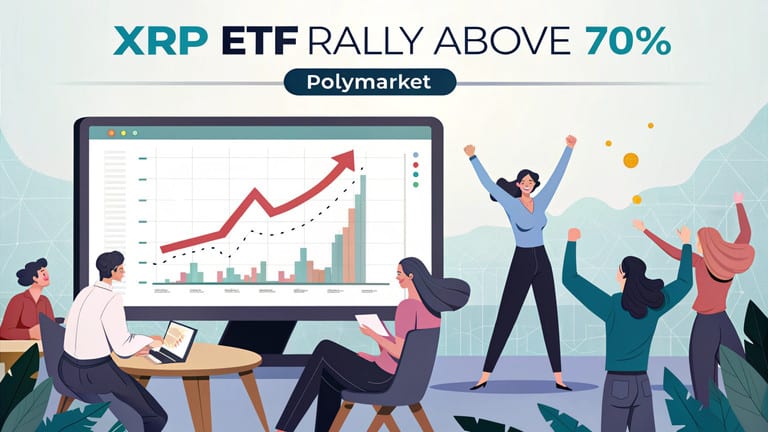 Polymarket’s XRP ETF approval odds climb above 70% – Thank you, Trump?