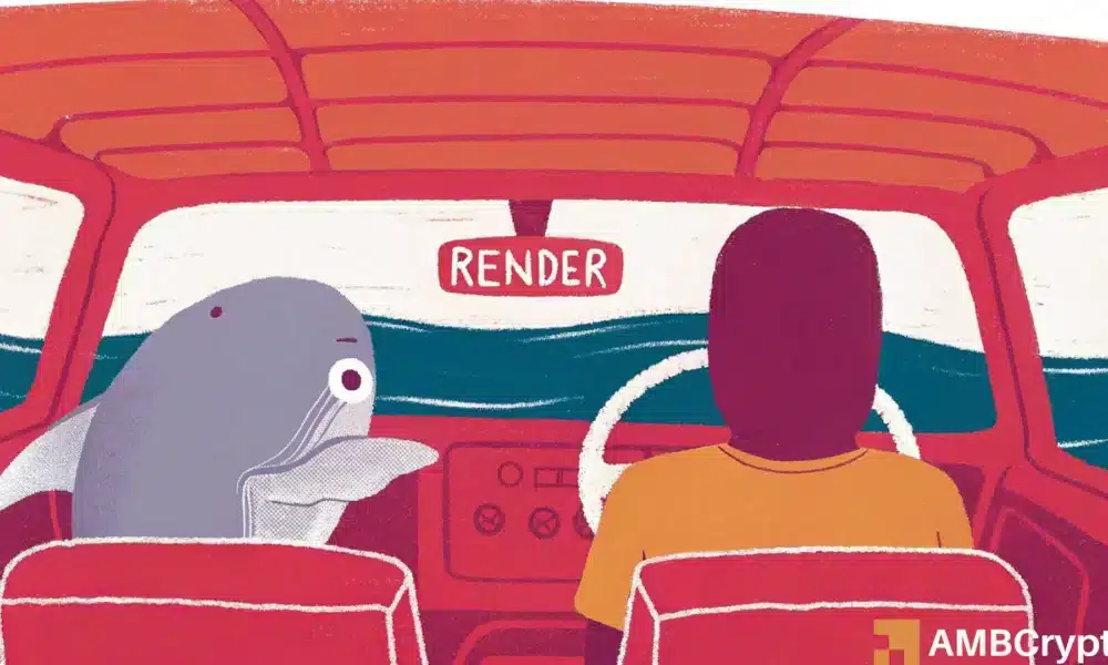 Render gains 29% in 7 days – Are whales driving RNDR ahead?