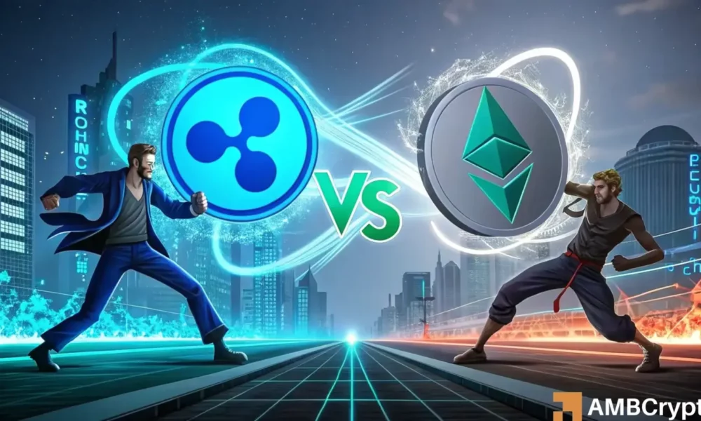 Ripple vs. Ethereum: How close is XRP to flipping ETH?